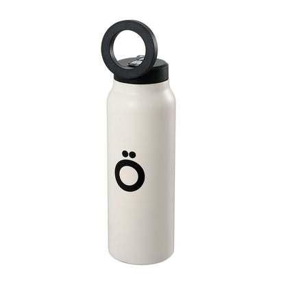 Botella térmica MAGGÖ's color hueso con logo